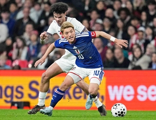 サッカーＷ杯の日本代表に選出された堂安律
