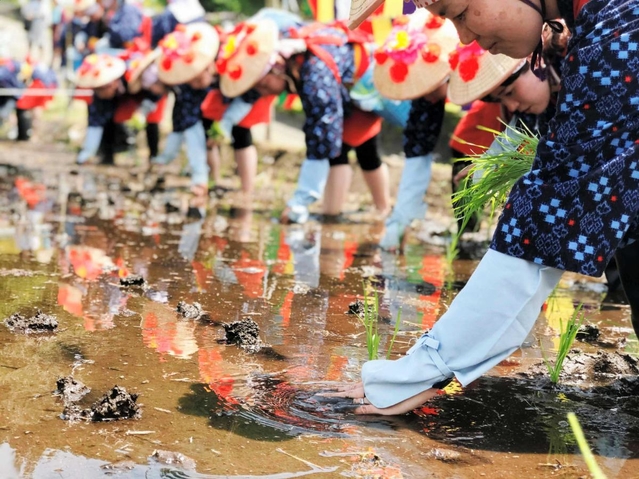 セイコウ・イシカワ駐日ベネズエラ大使の「人と自然をつなぐ田植え式」