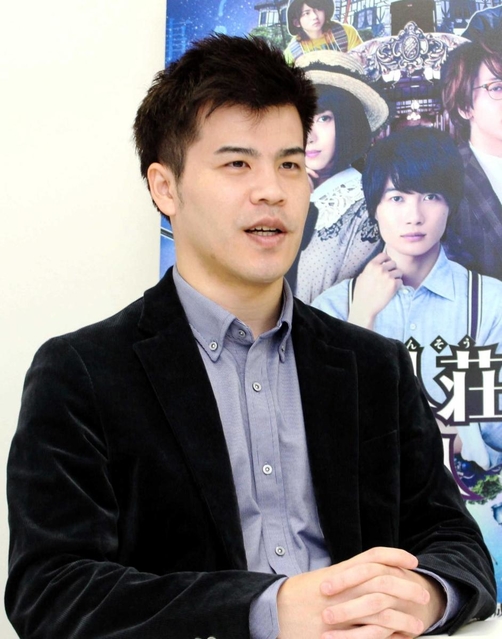 ２作目「魔眼の匣（はこ）の殺人」もヒット。「２０２０年には３作目も出します」と語る今村昌弘＝大阪市内