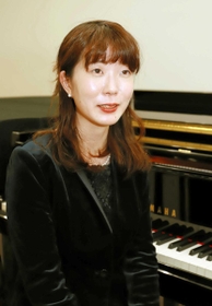 兵庫に根差した音楽創作を誓う高木日向子＝大阪音楽大学（撮影・斎藤雅志）