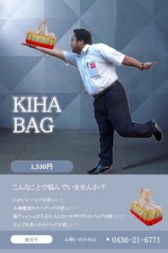 稲垣吾郎さんが再現する日はくるのだろうか。小湊鉄道キハバッグ広告の謎ポーズ（小湊鉄道提供）