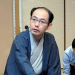 終局後、第７局の感想を話す木村一基新王位