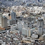 阪神・淡路大震災の復興まちづくり事業として唯一続いていた再開発事業が完了する見通しとなった新長田駅南地区周辺＝神戸市長田区