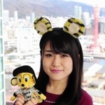 「選手と一緒のイベントや番組に出たい」と話す河野万里奈さん＝神戸新聞社