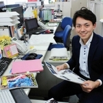 「シネマ・スタジアム」担当の宮本稜＝サンテレビ「シネマ・スタジアム」