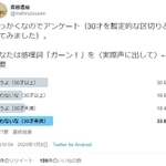 真昼造船さんによるツイッターアンケートでは「使わない（３０歳未満）」が３３・８％を占めた（真昼造船さん提供）