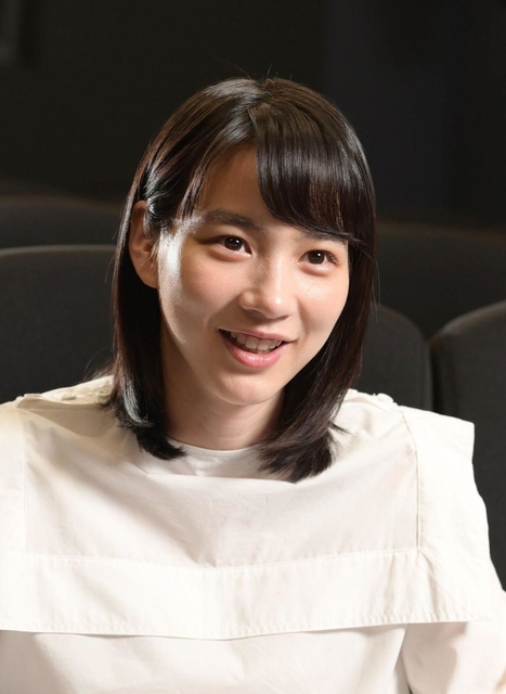 映画「星屑の町」に主演するのん＝大阪市内（撮影・後藤亮平）