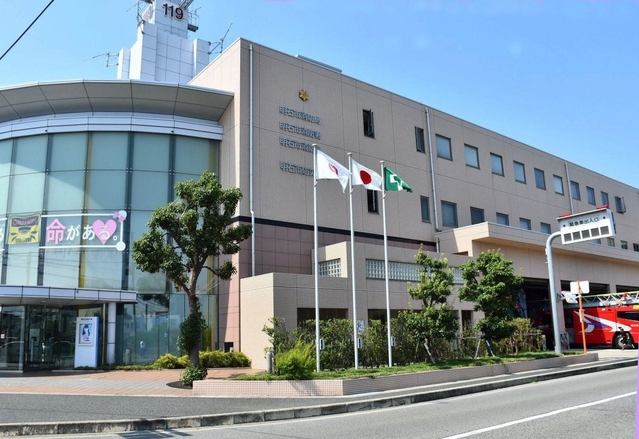 明石市消防局（同市消防本部）＝同市藤江（資料写真）