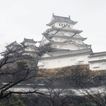 新型コロナウイルスの影響で７日から天守などの公開休止が決まった姫路城。既に観光客が減っており、城内の人影はまばら＝４日午前、姫路市本町（撮影・小林良多）