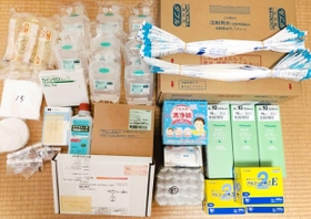 何種類にも上る物品の数々＝神戸市内（提供、画像を一部加工しています）