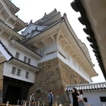 約１００日ぶりに天守閣の公開を再開した世界文化遺産・国宝姫路城＝１５日午前、姫路市本町（撮影・小林良多）