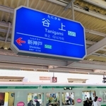 「日本一標高の高い地下鉄駅」に躍り出た神戸市営地下鉄谷上駅。駅名標は北神急行電鉄時代のまま＝神戸市北区谷上東町