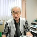 石綿による肺がんで闘病中の松浦貞雄さん＝尼崎市内