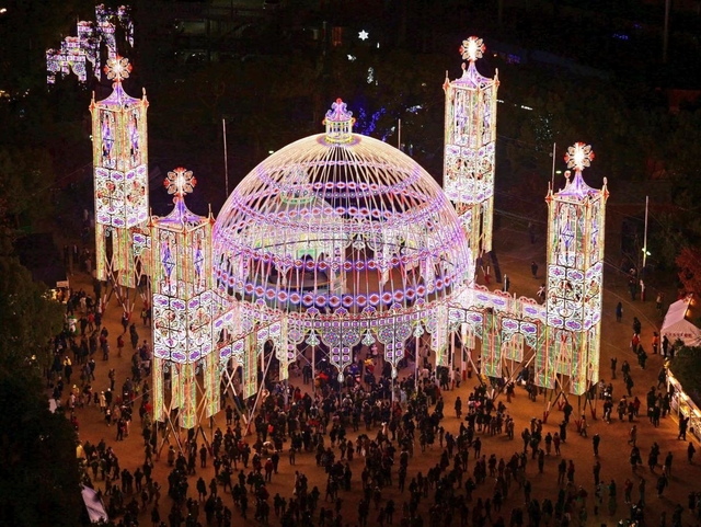 ３５０万人近くの来場者を集めた昨年の神戸ルミナリエ