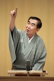 桂文枝さん（撮影・高槗靖）