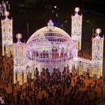 ３５０万人近くの来場者を集めた昨年の神戸ルミナリエ