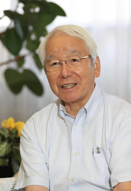残り任期１年の抱負を語る兵庫県の井戸敏三知事＝兵庫県庁（撮影・斎藤雅志）
