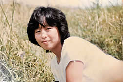 日航機事故で亡くなった溝端令子さん（遺族提供）