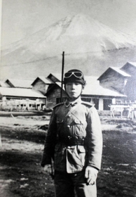 少年戦車兵に志願した１４歳当時の森さん（本人提供）