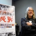 「現在の沖縄の映像も交え、今につながる話なのだということを強調した」と話す太田隆文監督＝大阪市内