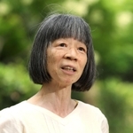 長崎で入市被爆した父について語る伊野博子さん＝神戸市中央区東川崎町１（撮影・吉田敦史）