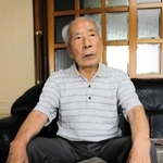 少年兵だった体験を語る森重信さん＝神戸市垂水区