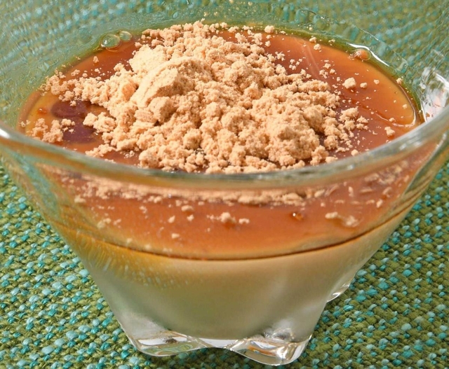 酒かす豆乳プリン