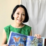 新作絵本について語る高山なおみさん＝神戸市内