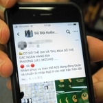 会員制交流サイト「フェイスブック」にあるベトナム人グループのページ。銀行通帳の売買など、犯罪と疑われる投稿が続いている（画像の一部を加工しています）