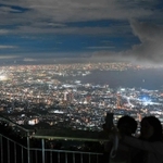 掬星台から見られる夜景
