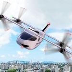 スカイリンクテクノロジーズが開発する垂直離着陸機のイメージ（同社提供）