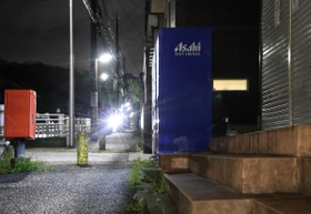 将太君が刺された現場付近＝神戸市北区筑紫が丘４（撮影・辰巳直之）