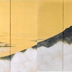 ■オリジナル　幻の東京五輪を前に、眉仙が描いた「富士五湖」（１９３６年、姫路市立美術館蔵）