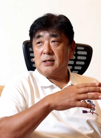 佐渡裕芸術監督＝県立芸術文化センター（撮影・辰巳直之）