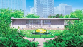 「こども本の森　神戸」のイメージ（安藤忠雄建築研究所提供）