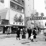１９６２年に大阪・道頓堀に開店した「かに道楽」（日和山観光提供）