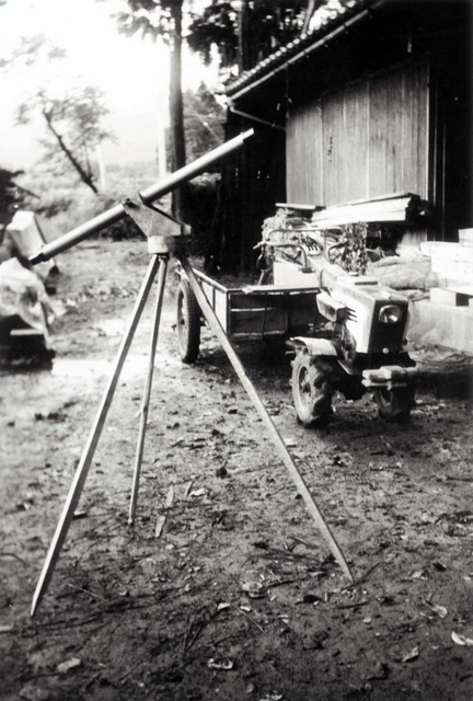 中井さんが小学５年生の頃、姉に買ってもらった望遠鏡