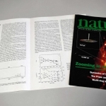 世界で初めてブラックホールの存在を証明した論文が掲載された英科学誌「ネイチャー」