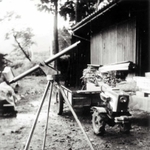 中井さんが小学５年生の頃、姉に買ってもらった望遠鏡