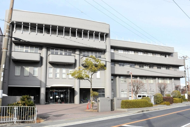 クラスターが発生した東加古川病院＝加古川市平岡町新在家
