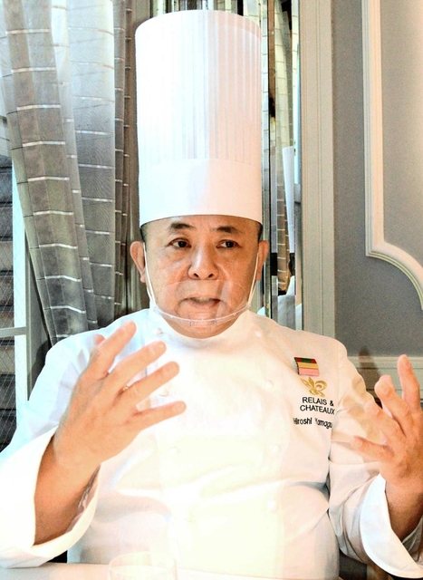 「日本の漁業全てを、持続可能なものに変えていかなければ」と語る山口浩さん＝神戸市中央区山本通３