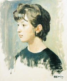 「Ｄ嬢の像」（１９６２年）＝大野ギャラリー所蔵