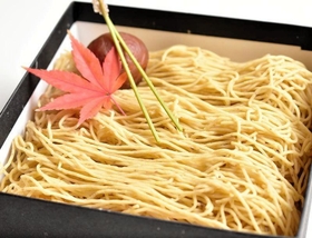 持ち帰りメニューの「くり松千本」
