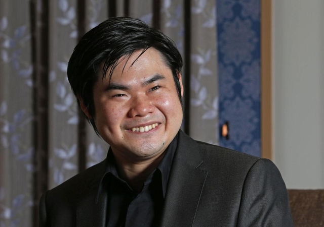 昨年は新型コロナの影響で公演中止が相次いだ。「今は演奏できるだけでうれしい」と話す辻井伸行＝大阪市福島区（撮影・長嶺麻子）