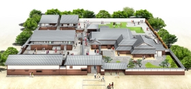 今秋の開館を予定する「初代県庁館」（仮称）のイメージ図（兵庫県提供）