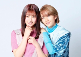 「カラフラブル」に出演する（左から）吉川愛、板垣李光人（読売テレビ提供）