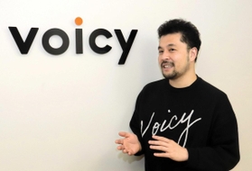 「Ｖｏｉｃｙ」最高経営責任者（ＣＥＯ）緒方憲太郎さん＝東京都渋谷区（撮影・永見将人）