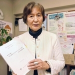 東日本大震災当時、被災地における女性や子どもの暴力の実態を調査し、報告書にまとめたＮＰＯ「ウィメンズネット・こうべ」代表理事の正井礼子さん＝兵庫県内