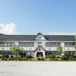 まちなみ建築部門で知事賞に選ばれた西脇小学校＝西脇市（兵庫県提供）