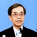 兵庫県知事選への立候補を表明し、会見で思いを語る金沢和夫氏＝２４日午後４時半、兵庫県庁（撮影・秋山亮太）